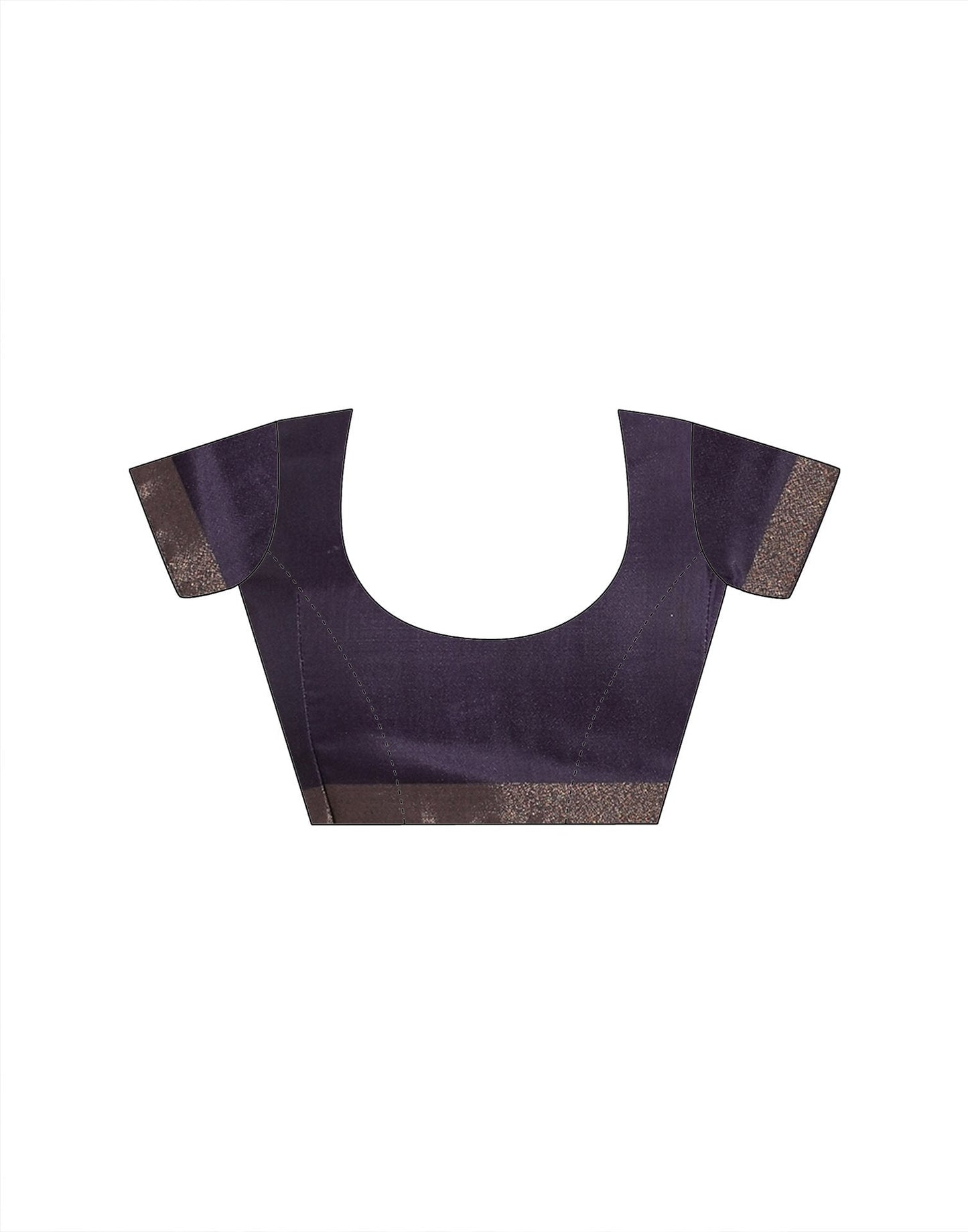 Off White Silk Printed Saree